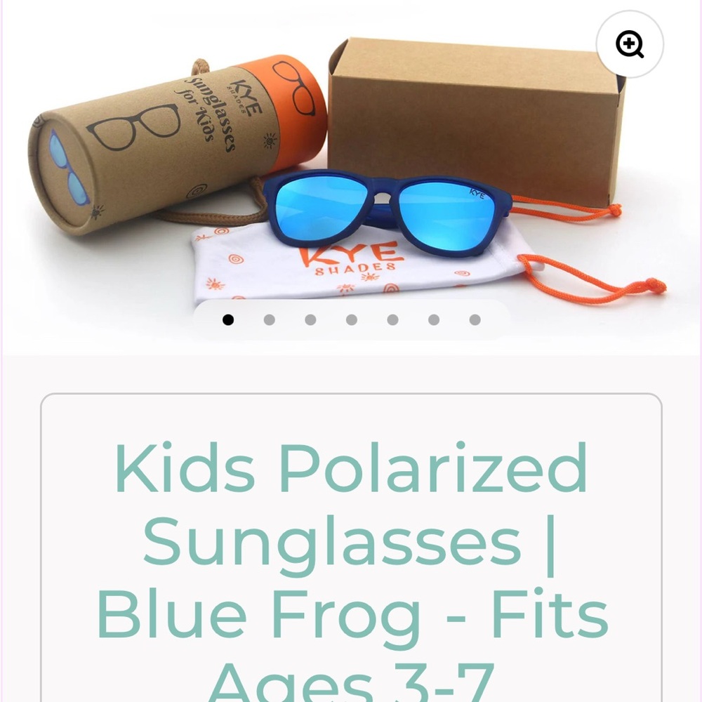 Key Kids Polarized Sunglasses - Blue.